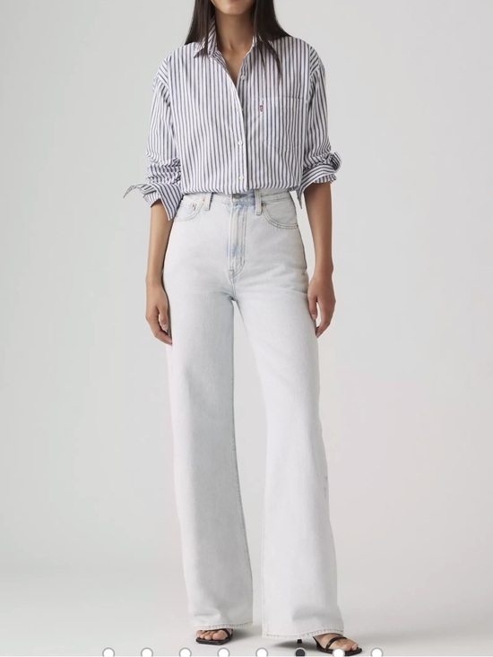 Levi's Denim - NWT Levi’s Ribcage Wide Leg Jeans Light Wash